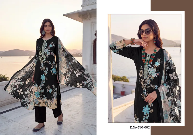 Faiza By Zulfat Jam Cotton Printed Embroidery Dress Material 